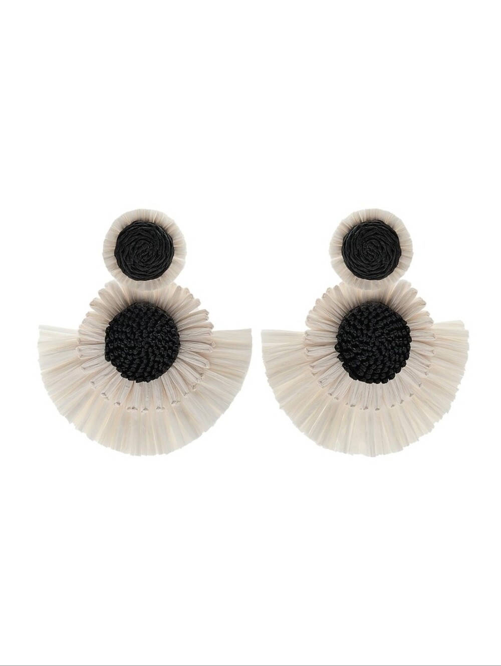 ZARA Textured Twist Earrings